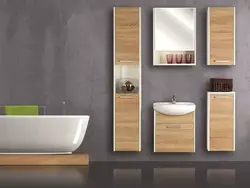 Taxta hamam şkafları fotoşəkili