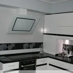 Kitchen With Hood 90 Cm Photo