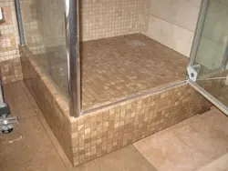 Duş Fotoşəkili Üçün Vanna Otağında Podium