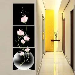 Panel in the hallway on the wall photo