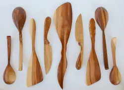 Изделия из дерева для кухни фото