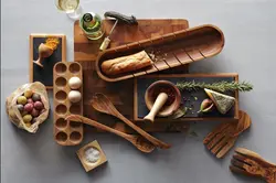 Вырабы З Дрэва Для Кухні Фота