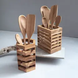 Изделия из дерева для кухни фото