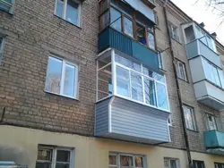 Остекление лоджии в панельном доме фото