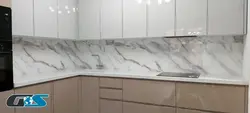Mətbəx fotoşəkili üçün mərmər