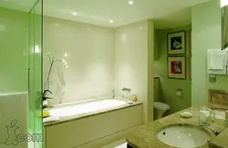 Bathroom With Plasterboard Partition Photo