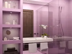 Ванная с перегородкой из гипсокартона фото