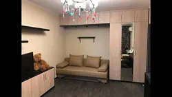 Шкаф Вокруг Дивана В Гостиной Фото