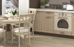 Кухня прага дуб сонома фота ўжывую