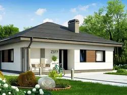 Kitchens with terrace photo house one-story