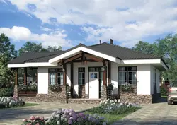 Kitchens With Terrace Photo House One-Story