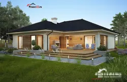 Kitchens with terrace photo house one-story