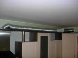 Гофра для выцяжкі на кухню фота