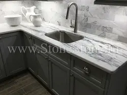 Countertop Ошхона Акс Мармар Хокистарӣ