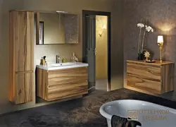 Мебели ванна аз чуб сурат