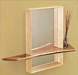 DIY mirror in the hallway photo
