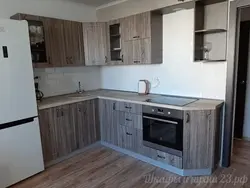 Kitchen countertop sonoma oak photo