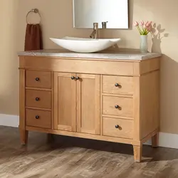 Wooden Bathroom Furniture Photo