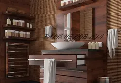 Taxta hamam mebeli fotoşəkili