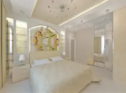 Стены в спальню из гипсокартона фото