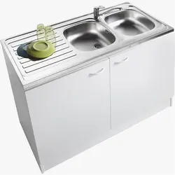 Oshxonadagi lavabo shkafi fotosurati