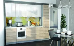 Kitchen sonoma oak and white photo