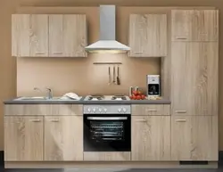 Kitchen sonoma oak and white photo
