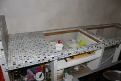 Mosaic Kitchen Countertop Photo