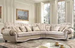 Classic corner sofas for the living room photo