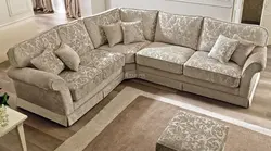 Классические угловые диваны для гостиной фото