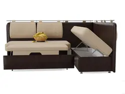 Corner sofa for the kitchen folding photo