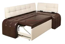 Corner sofa for the kitchen folding photo