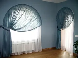 Yashash Xonasi Fotosuratidagi Arch Ustidagi Pardalar