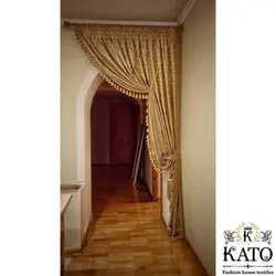 Шторы На Арку В Гостиной Фото