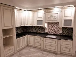 Кухни зов из массива дуба фото