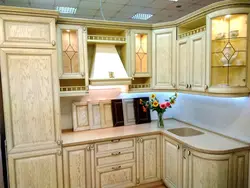 Кухні кліч з масіва дуба фота
