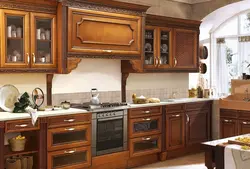 Kitchens call from solid oak photo