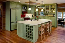 DIY kitchen island photo