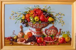 Paintings With Fruits For The Kitchen Photo