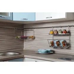 Пешдоман Барои Ошхона Ҳамчун Акси Countertop