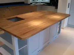 Столешница Из Дуба Для Кухни Фото