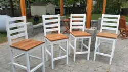 Аксҳои курсиҳои ошхонаи DIY