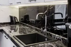 Ошхона countertop акс мармар сиёҳ