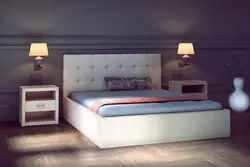 Кат ва nightstands барои акс хоб