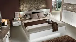 Кат ва nightstands барои акс хоб