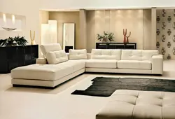 Inexpensive upholstered furniture for the living room photo