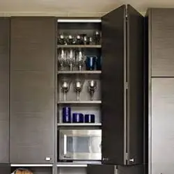 Cabinet for appliances in the kitchen photo