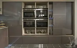 Шкаф барои асбобҳои дар ошхона акс