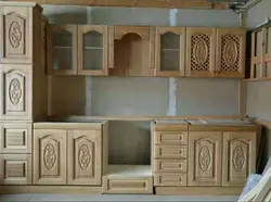 DIY MDF kitchen photo