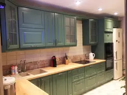 DIY MDF kitchen photo